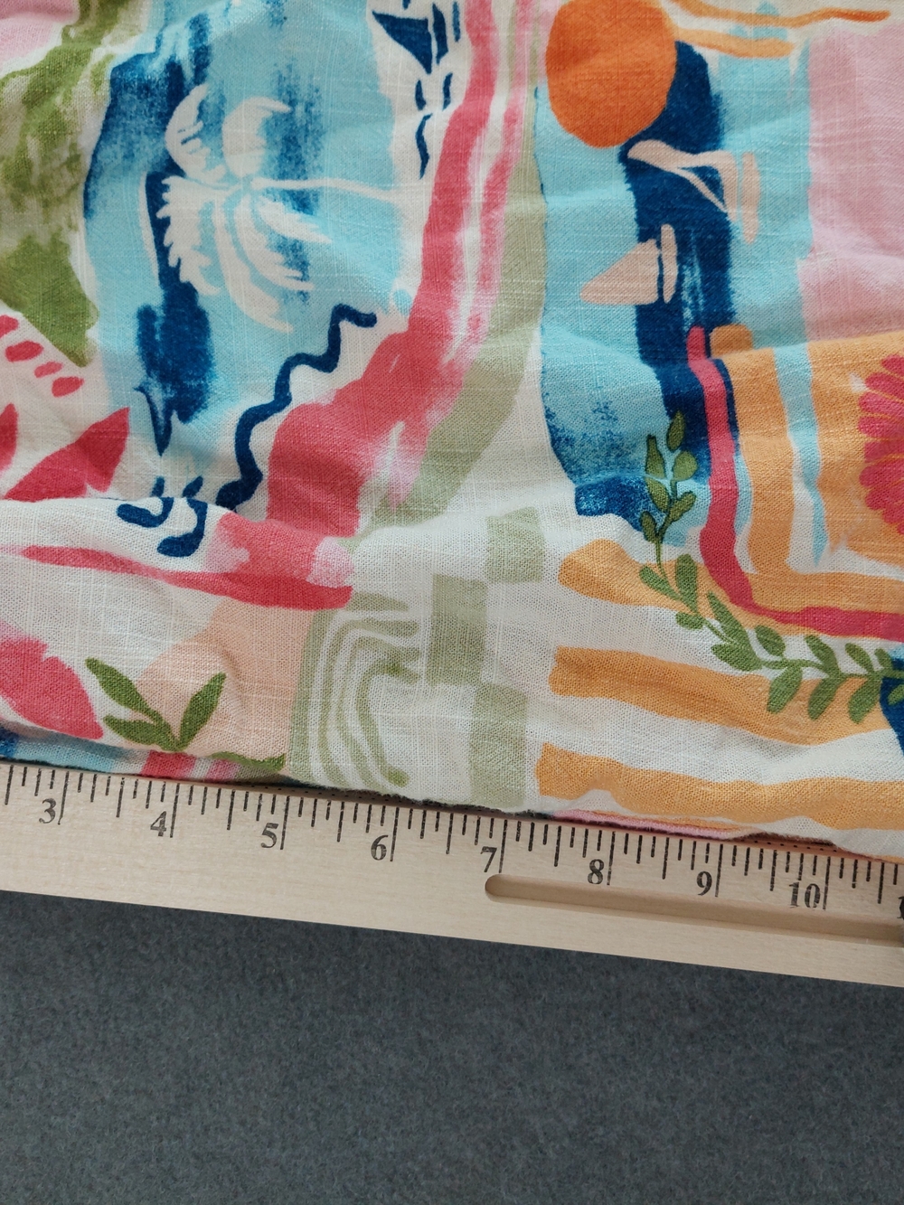 Paper Heart Tropical Linen Blend Beach Shorts Sz L - Picture 3 of 9